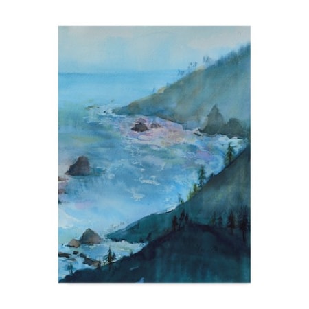 Marietta Cohen Art And Design 'View From The Cliff 1' Canvas Art,14x19